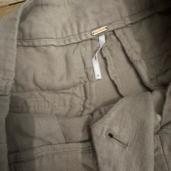 Free People Linen Dress Shorts - Picture 4 of 8
